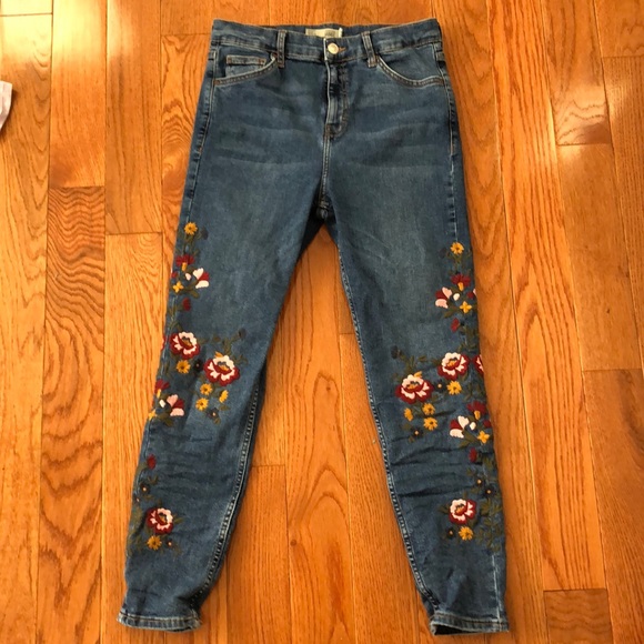 Floral Jeans - Picture 1 of 3